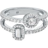 Michael Kors - Damenring 925er Silber Ringe 1 ct (123.99 € / 1 ct)