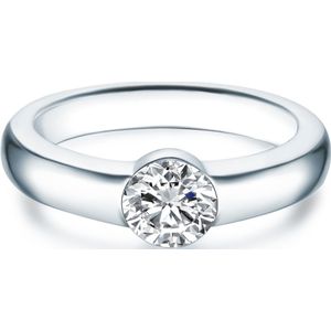 Trilani - Ring aus Sterling Silber in Silber mit verziert mit Kristallen von Swarovski® Ringe 1 ct Damen (47.99 € / 1 ct)