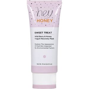 Hey Honey - Sweet Treat - Regenerierende Joghurtmaske mit Waldbeeren und Honig Glow Masken 70 ml (228.43 € / 1 l)