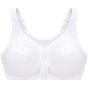 GLAMORISE - MagicLift Rückenstützender Vorderverschluss-BH - Weiss Unterwäsche 1 ct Damen (57.89 € / 1 ct)