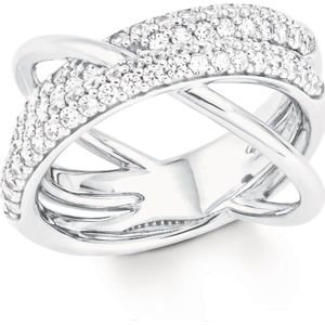 JOOP! - Damenring 925er Silber Ringe 1 ct Weiss (153.29 € / 1 ct)
