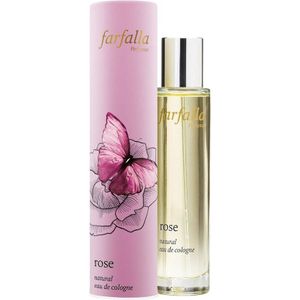 Farfalla - Rose - Natural Eau de Cologne 50ml Parfum (611.8 € / 1 l)