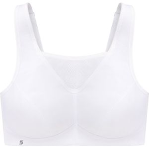 GLAMORISE - Sport-Bustier mit bestem Halt - Weiß Unterwäsche 1 ct Damen (51.89 € / 1 ct)