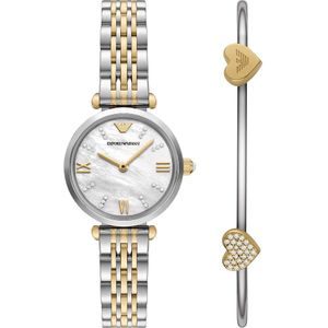 Emporio Armani - Uhren-Set Edelstahl Herrenuhren 1 ct Damen (420.19 € / 1 ct)