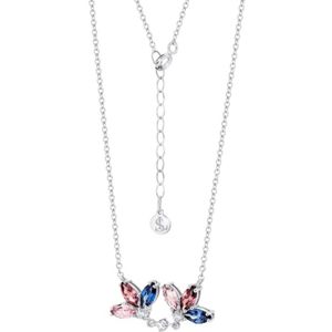 LEIS - Kette 925/- Sterling Silber Zirkonia Ketten 1 ct Damen (148.99 € / 1 ct)