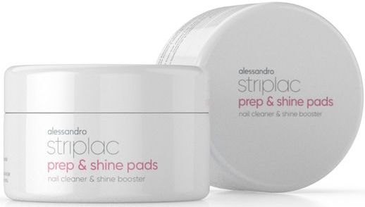 Alessandro - Striplac Prep & Shine Pads Gesichtsreinigungstools 1 ct (6.79 € / 1 ct)