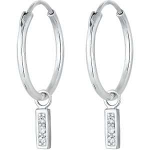 Elli - Creolen Geo Basic Kristalle 925 Silber 1 ct Damen (50.99 € / 1 ct)