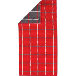 Cawö - Cawö Handtücher Noblesse Square 1079 rot - 27 1 ct Weiss (17.79 € / 1 ct)