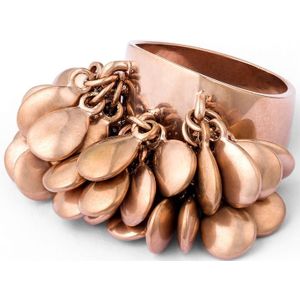Pippa&Jean - Ring Messing in Roségold Ringe 1 ct Damen (14.99 € / 1 ct)