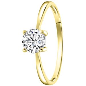Lucardi - Ringe 925 Silber 1 ct Damen (34.39 € / 1 ct)