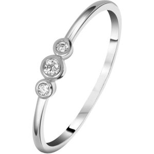 Lucardi - Ringe 925 Silber - silbern 1 ct Damen (15.99 € / 1 ct)