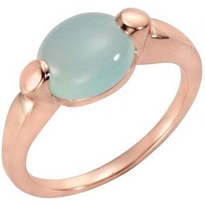 Jamelli - Ring 925/- Sterling Silber Chalcedon blau 2,75ct. Ringe 1 ct Damen (84.89 € / 1 ct)
