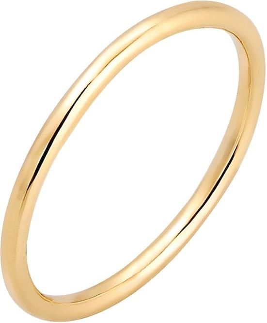 Elli PREMIUM - Bandring Ehering Trauring Hochzeit 585er Gelbgold Ringe 1 ct Damen (195.49 € / 1 ct)