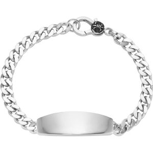 Giorgio Martello Milano - Armband Identy-Armband, Panzerkette, Silber 925 Armbänder & Armreife 1 ct Silber Herren (248.99 € / 1 ct)