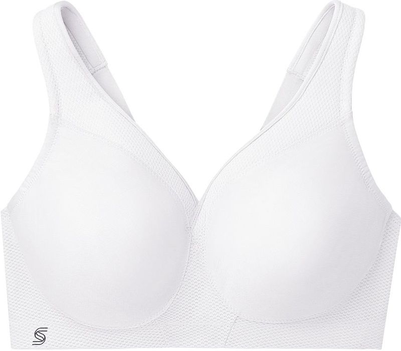 GLAMORISE - Nahtloser MagicLift-Sport-BH - Weiss Unterwäsche 1 ct Damen (48.35 € / 1 ct)
