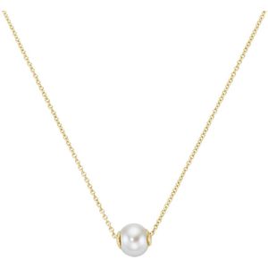 Luigi Merano - Collier Süßwasserperle, Gold 585 Ketten 1 ct Gold Damen (318.99 € / 1 ct)