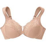 GLAMORISE - Vorderverschluss-WonderWire-BH - Kaffee Unterwäsche 1 ct Damen (58.89 € / 1 ct)