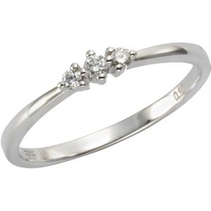 Orolino - Ring 585/- Gold Brillant weiß 0,10ct. Ringe 1 ct Damen (438.99 € / 1 ct)