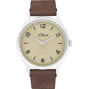 s.Oliver - Herrenuhr Edelstahl Herrenuhren 1 ct (67.99 € / 1 ct)