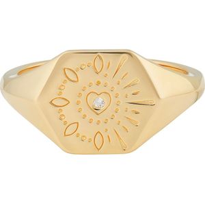 caï - Herrenring 925er Silber Ringe 1 ct Damen (68.99 € / 1 ct)
