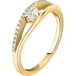 Live Diamond - Damenring 375er Gelbgold, recycelt Ringe 1 ct (587.59 € / 1 ct)