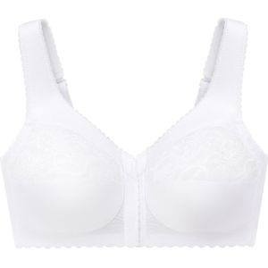 GLAMORISE - MagicLift Stützender BH mit Vorderverschluss - Weiss Unterwäsche 1 ct Damen (57.89 € / 1 ct)