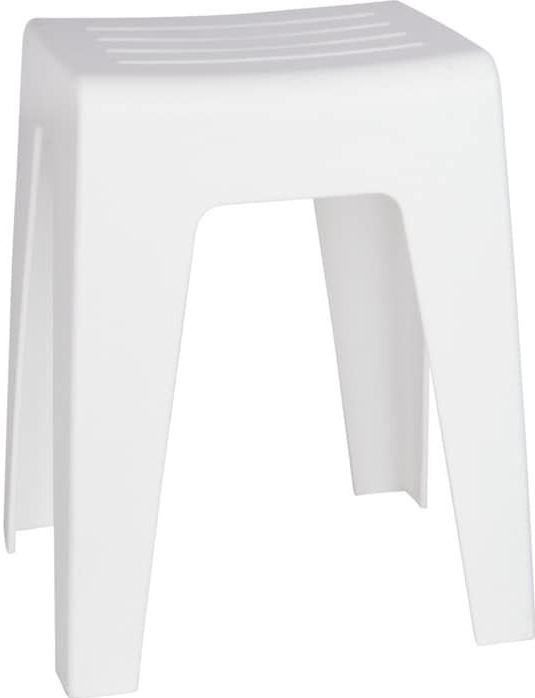 WENKO - Badhocker Mod. Kumba Grau Badzubehör 1 ct (29.74 € / 1 ct)