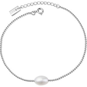 Ailoria - MISAKI Armband Silber/weiße Perle Armbänder & Armreife 1 ct Damen (54.99 € / 1 ct)