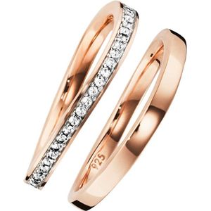 caï - Damenring 925er Silber Ringe 1 ct (67.14 € / 1 ct)