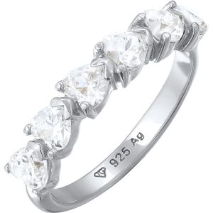 Elli - Herz Zirkonia Weiß 925 Sterling Silber Ringe 1 ct Damen (39.89 € / 1 ct)