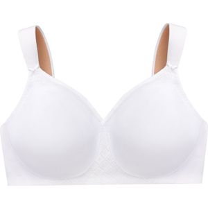 GLAMORISE - Nahtlos stützender MagicLift-T-Shirt-BH - Weiß Unterwäsche 1 ct Damen (57.89 € / 1 ct)