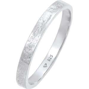 Elli - Elli Ring Bandring Partnerring Basic Organic Look 925 Silber Ringe 1 ct Damen (33.99 € / 1 ct)