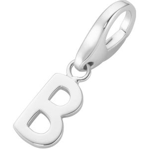 Giorgio Martello Milano - Charm Buchstabe B, Silber 925 Charms & Kettenanhänger 1 ct Silber Damen (32.99 € / 1 ct)