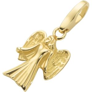 Giorgio Martello Milano - Charm Schutzengel, Silber 925 Charms & Kettenanhänger 1 ct Gold Damen (36.99 € / 1 ct)