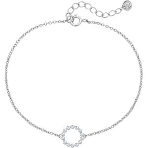 Glanzstücke München - Armband aus Sterling Silber in Silber mit Zirkonia Armbänder & Armreife 1 ct Damen (59.99 € / 1 ct)