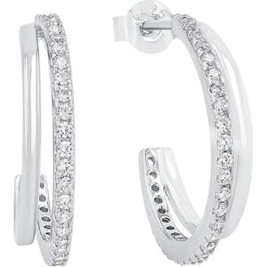 amor - Creolen 1 ct Weiss Damen (54.99 € / 1 ct)