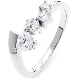 Jette - Damenring 925er Silber, recycelt Ringe 1 ct (89.89 € / 1 ct)