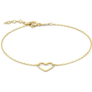 Beloro - Armband Beloro Jewels Della Spiga Giulia golden - 375 gold Armbänder & Armreife 1 ct Damen (99.99 € / 1 ct)