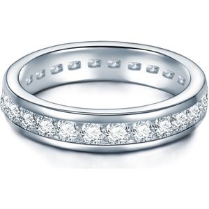 Trilani - Ring aus Sterling Silber in Silber mit Zirkonia Ringe 1 ct Damen (49.99 € / 1 ct)