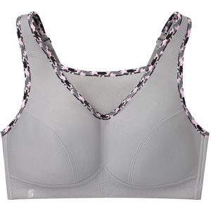 GLAMORISE - Sport-Bustier mit bestem Halt - Grau Unterwäsche 1 ct Damen (51.89 € / 1 ct)