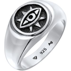 KUZZOI - Evil Eye Siegelring 925 Sterling Silber Herrenschmuck 1 ct Herren (79.99 € / 1 ct)