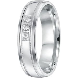 Lucardi - Ringe 'Zakynthos' 925 Silber - silbern Herrenschmuck 1 ct Damen (69.99 € / 1 ct)