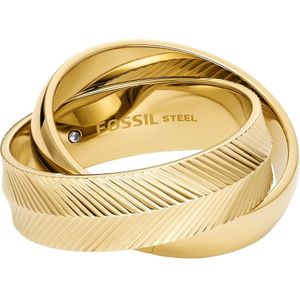 Fossil - Damenring Edelstahl Ringe 1 ct (72.69 € / 1 ct)