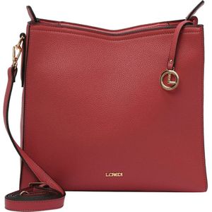 L.CREDI - Liora Umhängetasche 32 cm Umhängetaschen 1 ct Rot Damen (51.69 € / 1 ct)