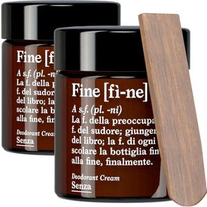 fì-ne - Deodorant Senza Doppelpack (2er Set) Deodorants 60 g (884.83 € / 1 kg)