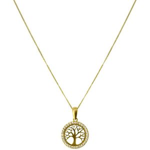 Lucardi - Halskette 9 carat Ketten 1 ct Damen (209.99 € / 1 ct)