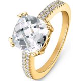 FAVS - Damenring 925er Silber Ringe 1 ct (52.49 € / 1 ct)