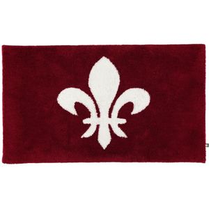 Rhomtuft - Rhomtuft Badteppiche Lilie bordeaux-ecru - 1372 Badematten 1 ct Braun (276.29 € / 1 ct)