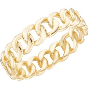 Luigi Merano - Ring mit Panzerketten-Design, Gold 375 Ringe 1 ct Gold Damen (390.14 € / 1 ct)
