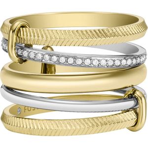 Fossil - Damenring Edelstahl Ringe 1 ct (72.69 € / 1 ct)